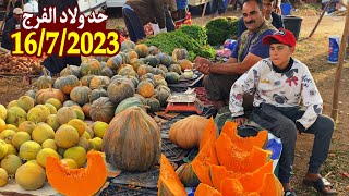 ثمن ديال الخضر والفواكه  الجافة بإقليم دكالة بحد ولاد الفرج 2023 انخفاض في الجزر