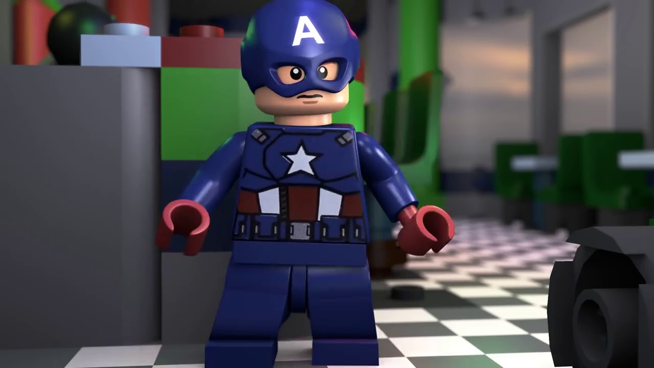 LEGO SUPERMAN || LEGO Batman VS Captain America - YouTube