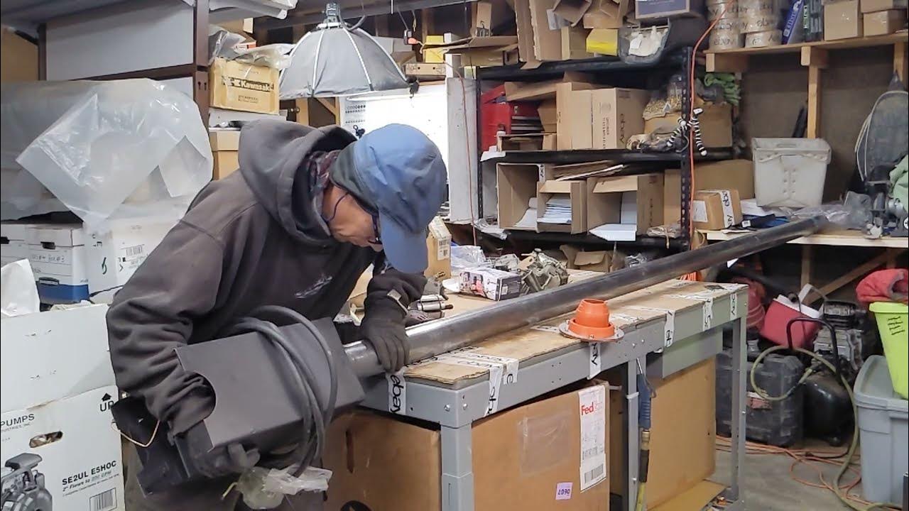 Learn How to Make a Stovepipe for a NuWay Propane Stove Out of 3 Inch