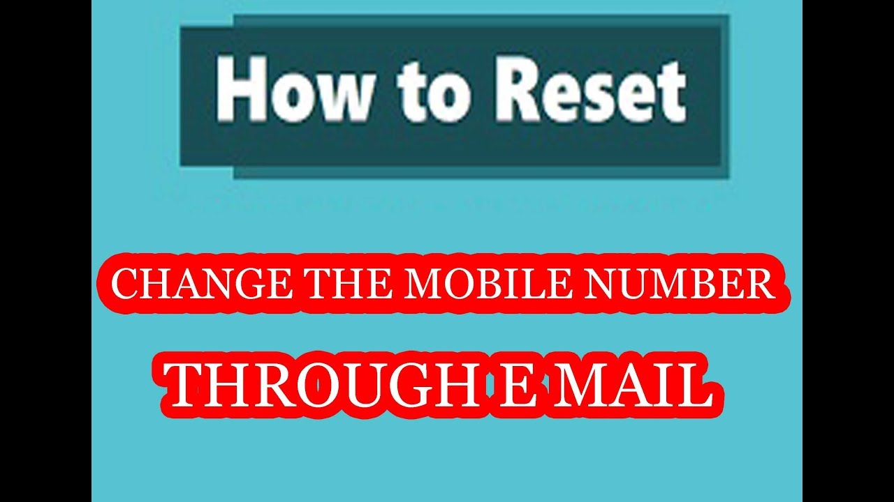 How to change phone number Appsc forget password i Mail and phone number also forget the password