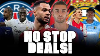 🚨💣 €100M IN TWO BIDS! FOUR DEALS ON! GAKPO TOO! FERRAN: YOU DECIDE! BARCOLA ATTACK! FERLAND MENDY…