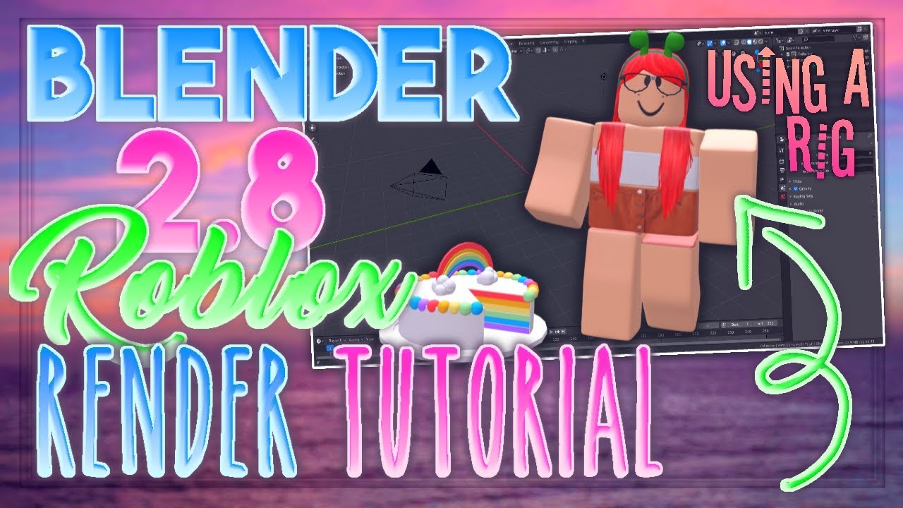 Roblox Gfx Render Tutorial No Rig Hdri Blender 2 8 By Boxians - tlu how to make a roblox gfx