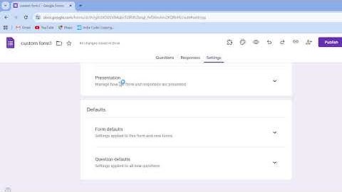 Create custom message on Google Form submission| Edit form confirmation message