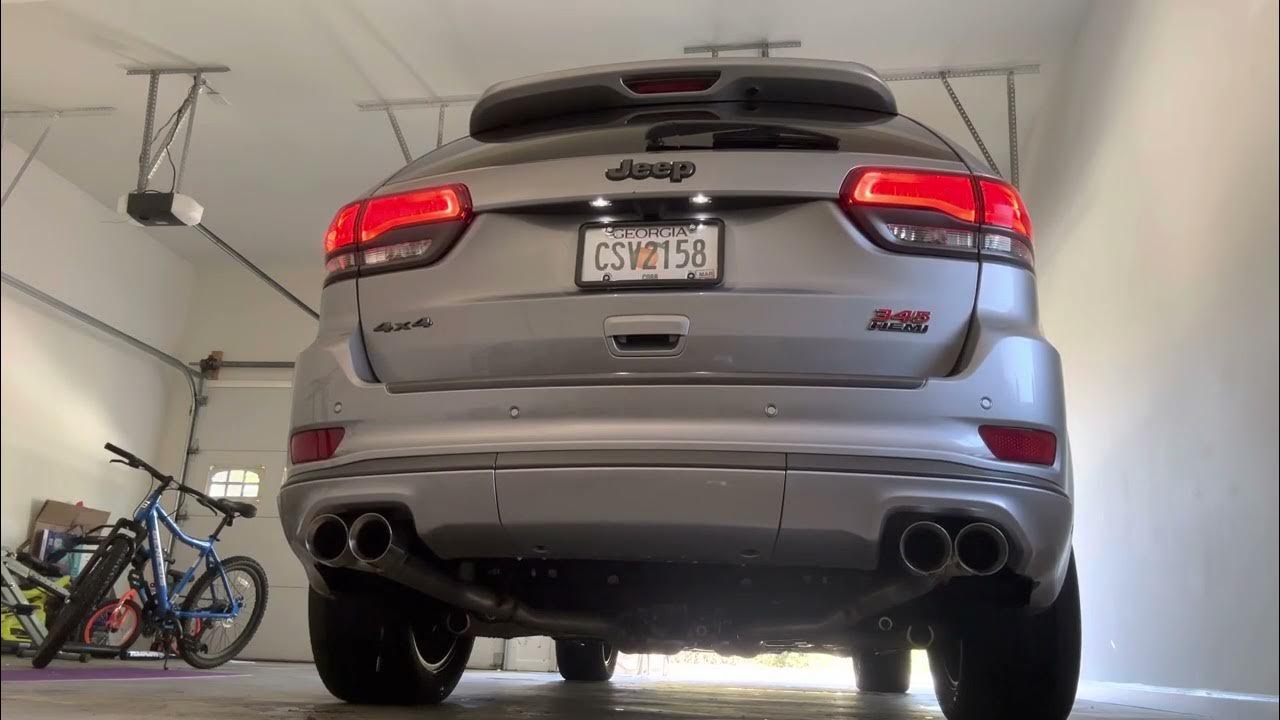 Jeep grand Cherokee hemi with xpipe and flowmasters rear resonators