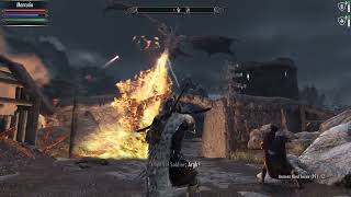 "Fight Alduin The First TIme You See Him.......IN HELGEN???"