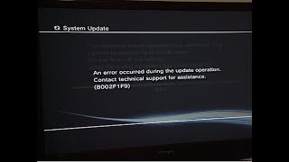 ERROR 8002F1F9 - Skip Bluetooth module check - NoBT/NoWifi - PS3