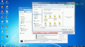 CARA MUDAH MEMBUAT ANTIVIRUS TANPA PUSING