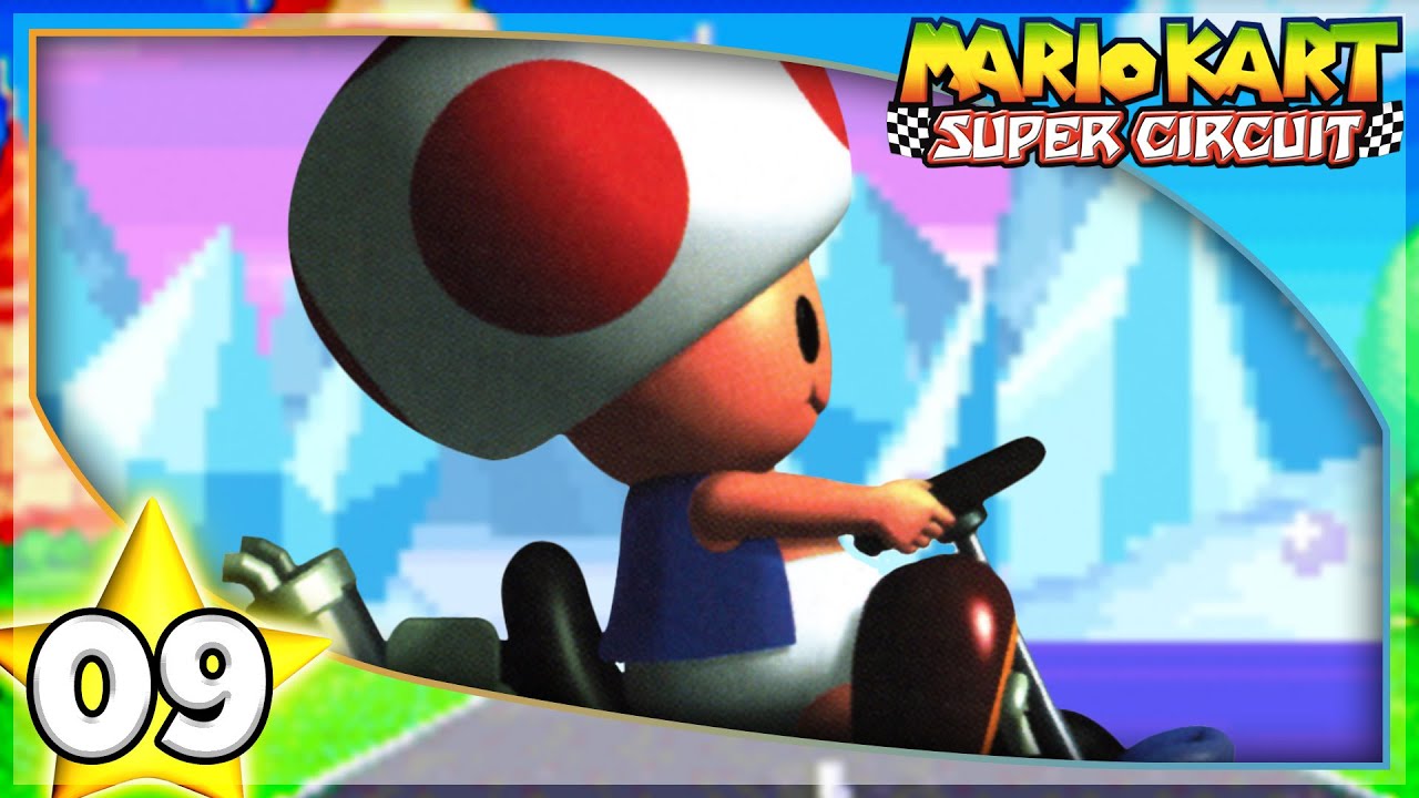 Toad Racing Car Toad Races in the Extra Star Cup! | Mario Kart Super Circuit - Part 9 ...
