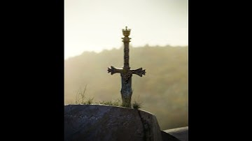 Excalibur Sword 3D Model video short