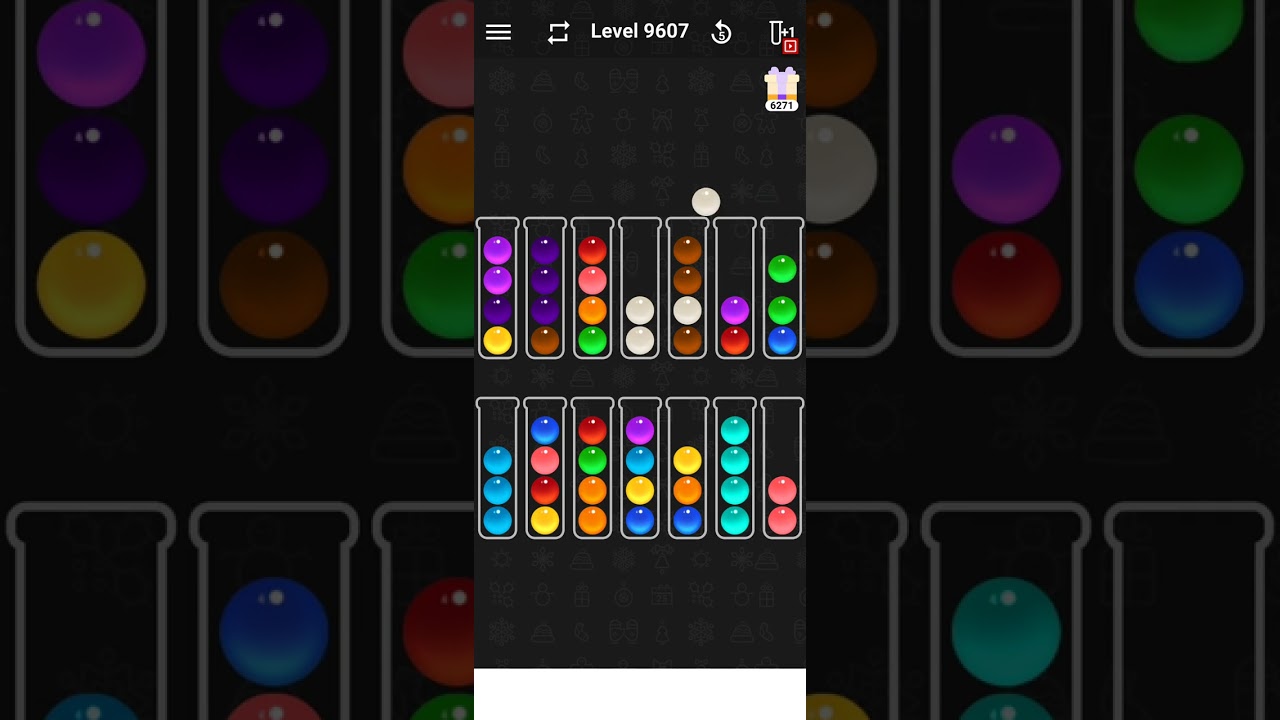 Ball Sort   Level 9607