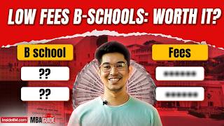 Best LowFee MBA Colleges in India for MBA Aspirants | MBA Guide Ep 1