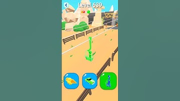 Shape-Shifting 2 GAMEPLAY Level No #639 Walkthrough - New Update Car Racing #Shorts #ShapeShifting