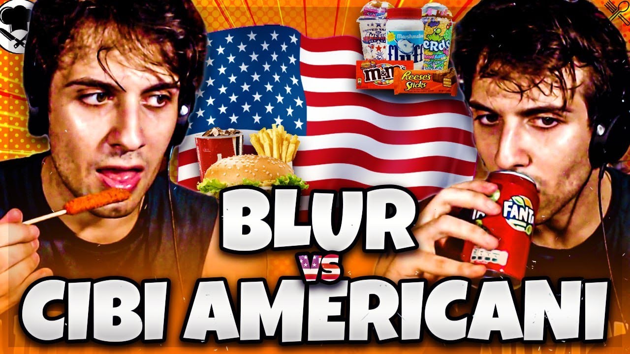 BLUR PROVA GLI SNACK AMERICANI !