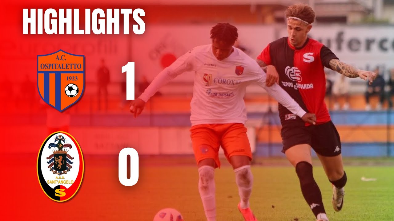 Ospitaletto vs Sant'Angelo 1-0: gol & highlights