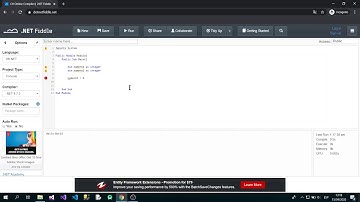 Práctica en dotnetfiddle