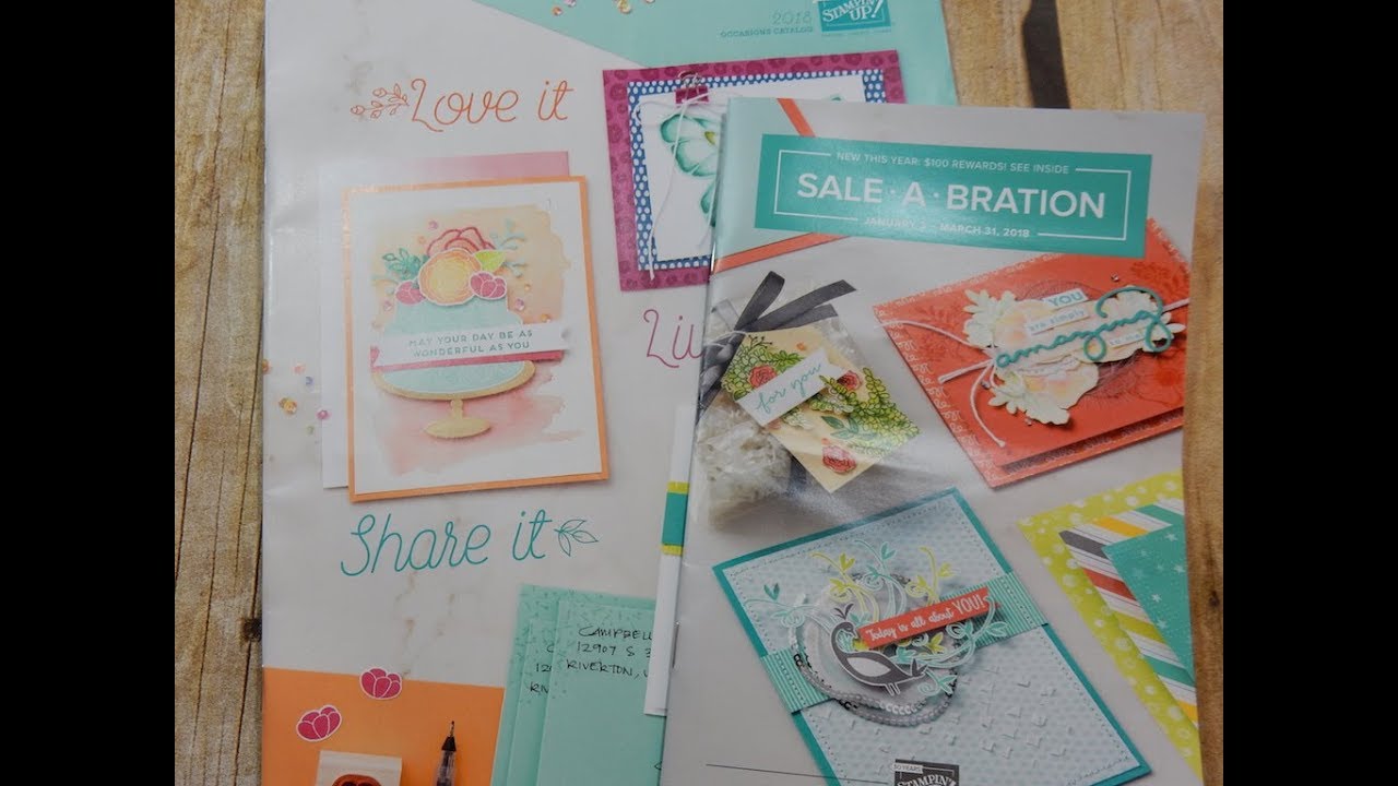 Occasions & Sale-a-bration Catalog Walk Through 2018