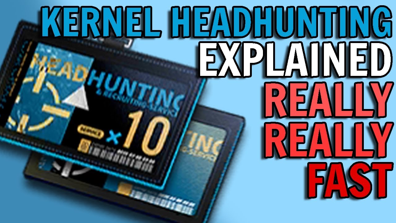 KERNEL BANNERS EXPLAINED REALLY REALLY FAST | ARKNIGHTS GACHA REWORK ...
