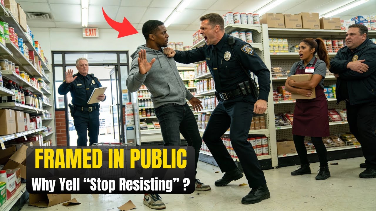 Cop Assaults Black Navy SEAL At Grocery Store — Security Camera Exposes Him