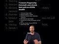 7 Lessons progressing from multi-year chronic back pain to a 600lb deadlift