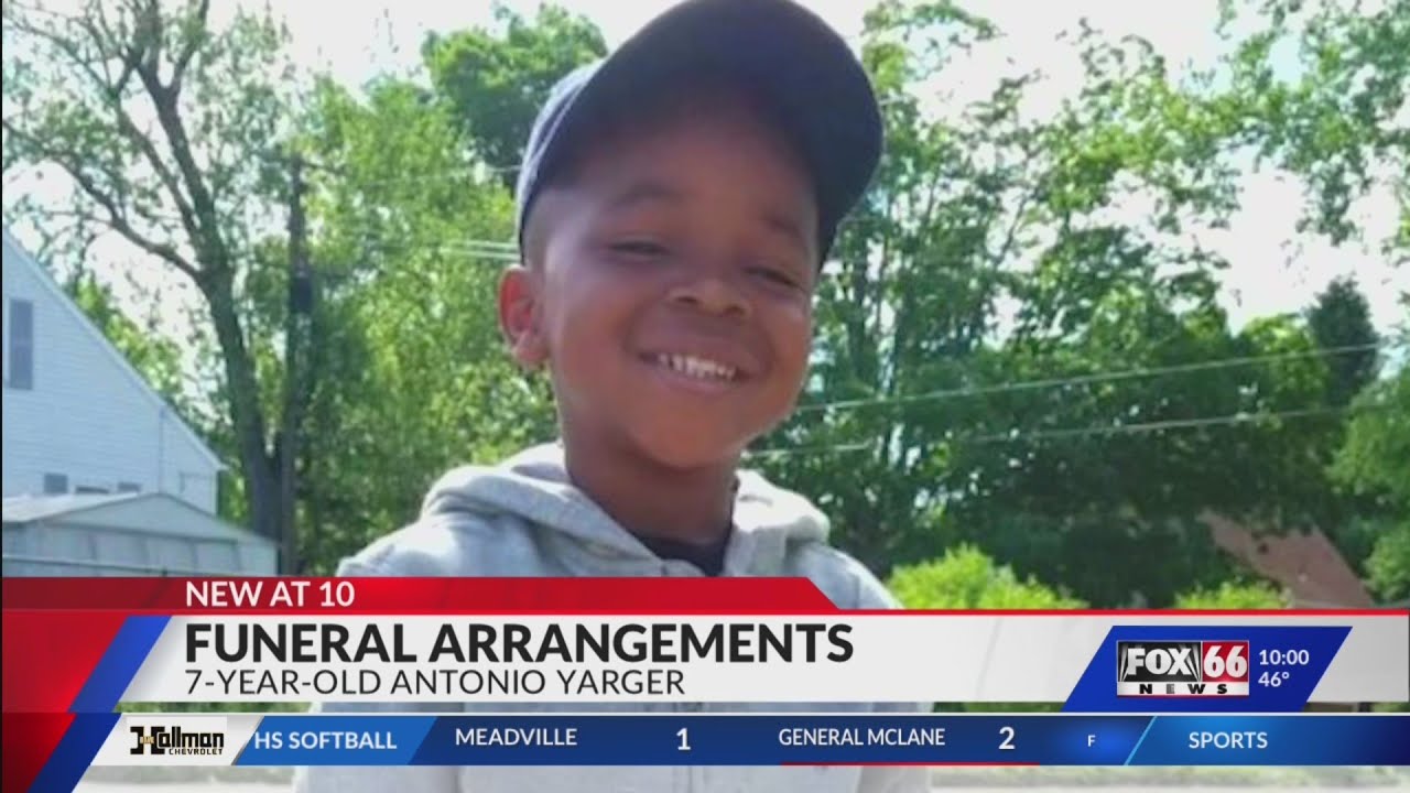 Funeral arrangements set for 7-year old shooting victim - YouTube