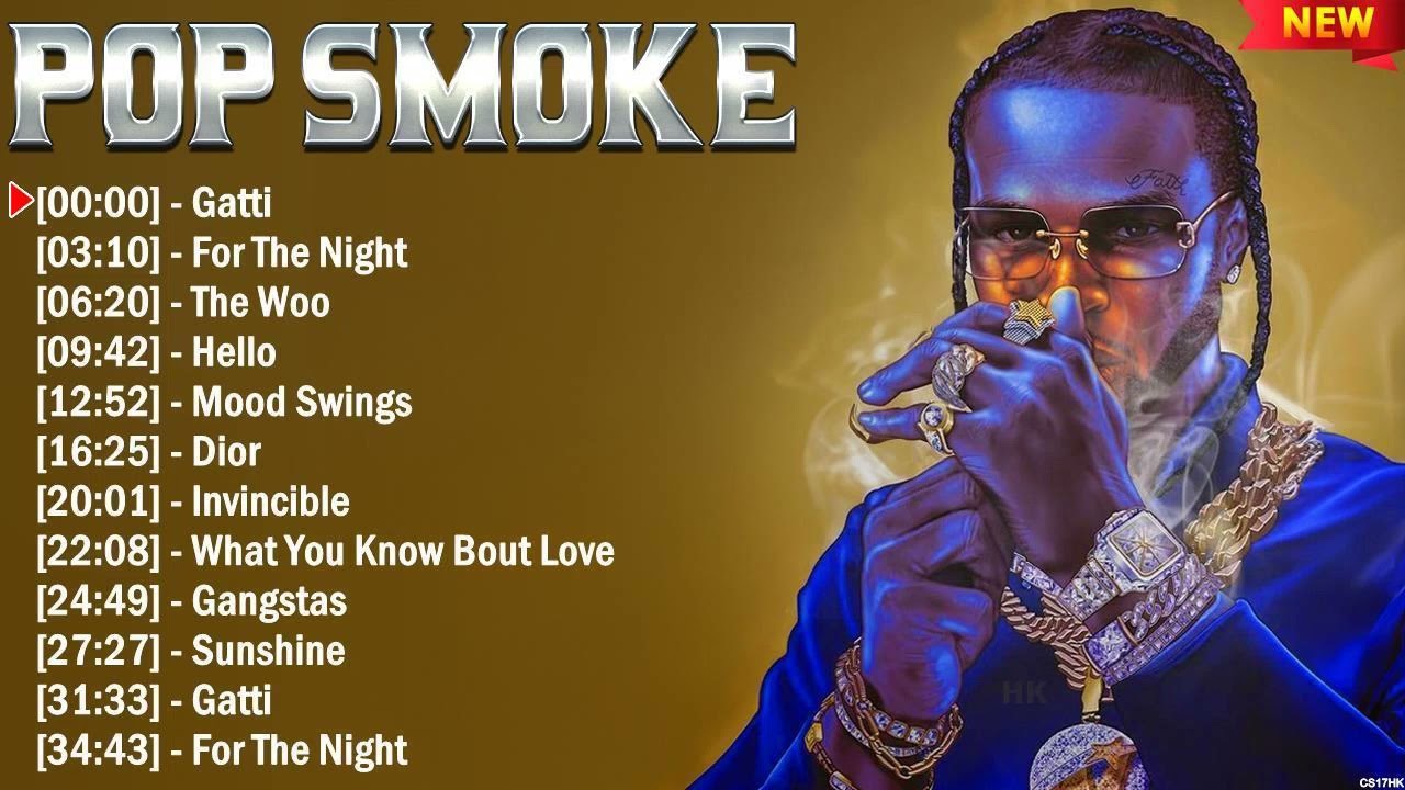 Pop Smoke 2024 Best Of Rap Music Nonstop - Hip Hop Rap Mix