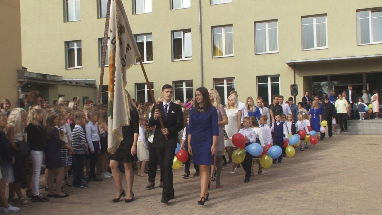 Jaunais mācību gads Aizputes vidusskolā 4. 09. 2018