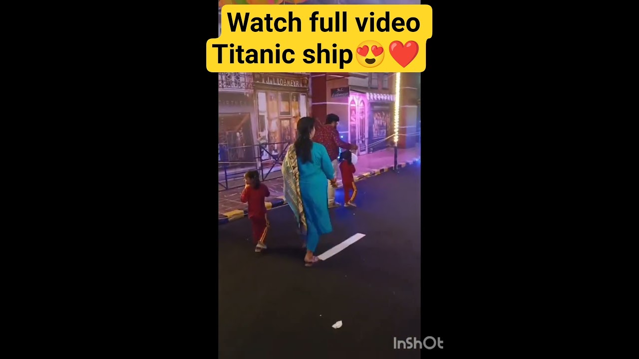 Titanic ship watch full video😍