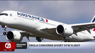 Paris to Detroit flight diverted to Montreal due to Ebola entry restrictions