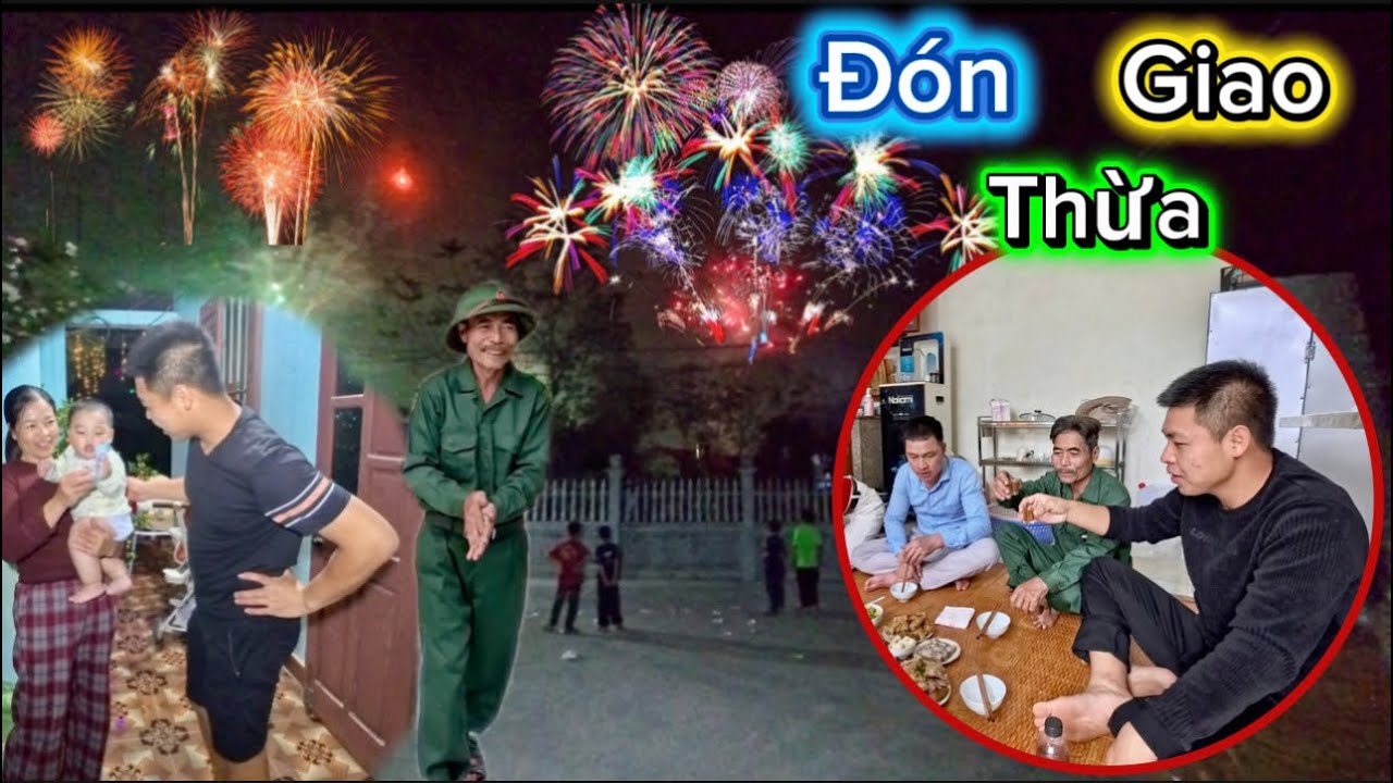 Đón Giao Thừa Cùng Gia Đình, Đi Xông Nhà Cho Hàng Xóm Và Bữa Tiệc Đầu Năm | HUY ANH TV 