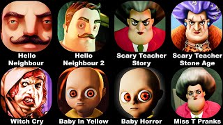 Scary Teacher 3D, The Baby In Yellow, Hello Neighbour, Scary Teacher Stone Age screenshot 5