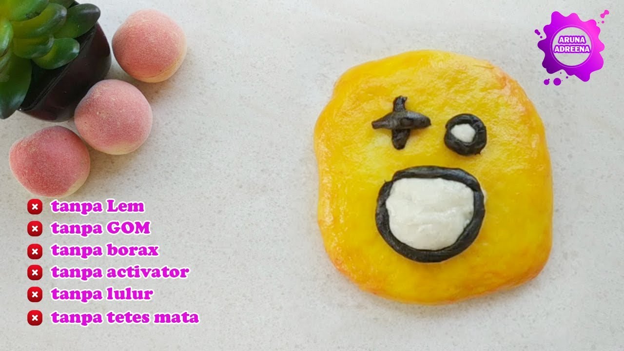 Cara Membuat Slime Tanpa Lem Dan Slime Activator Youtube