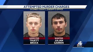 Oconee teen arrested for attempted murder after shooting through apartment bathroom, deputies say