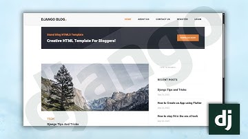 Create Fully Functional Blog Website with Django | Django Blog Website | Django 5