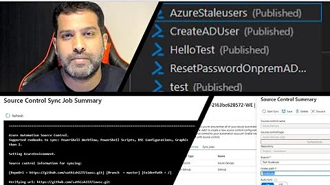 Updating your runbooks in Azure Automation with Source Control Integration