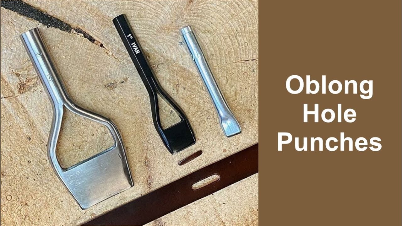 Oblong Hole Punch 3/4 - Leathersmith Designs Inc.