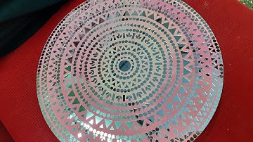 Super Easy Mirror Mosaic Art Tutorial Step By Step full video /how to make mirrors mosaic art..