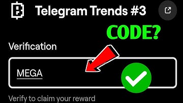 Telegram Trends #3 Blum Video code  | Telegram Trends #3 Blum Verification Keywords