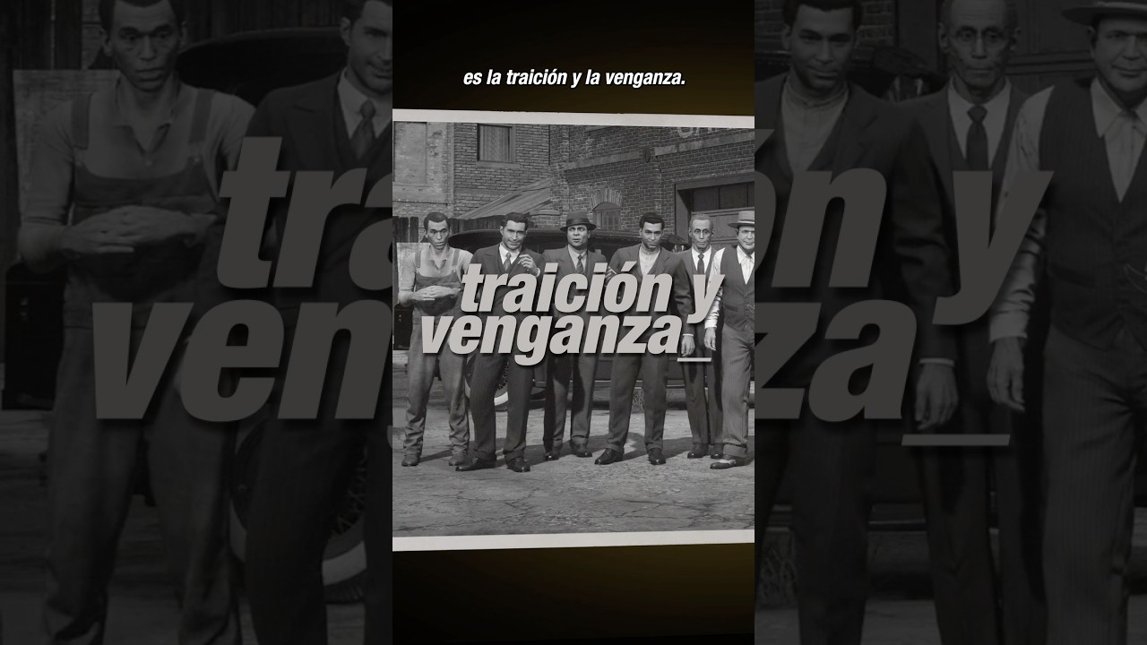 El tema central de Mafia: Definitive Edition #mafiadefinitiveedition