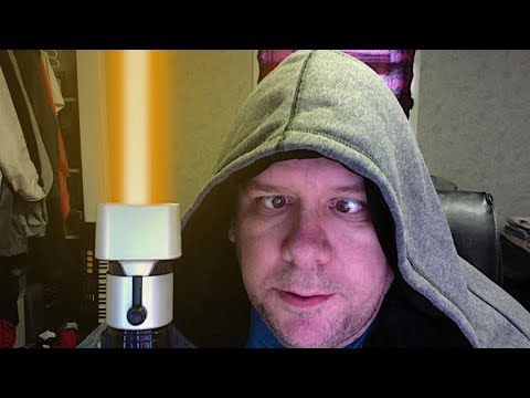 4 Lightsabers by and for Jedi Master Randall M. (Cyborg) Rueff (K9RMR) on 8-4-2018 A.D. 1246 en romano