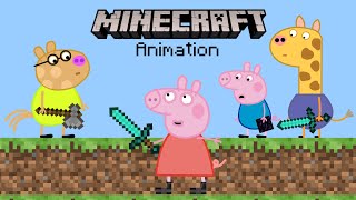 Peppa VS Minecraft The Wither Storm War Full Animation Compilation