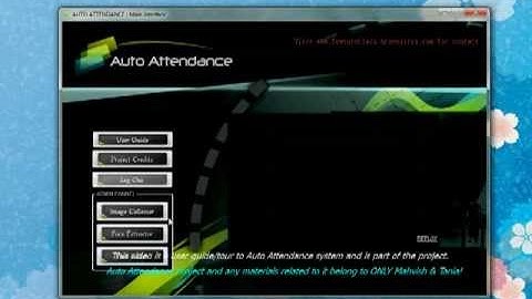 4-Login as TrainingSet Admin (Face Recognition based Automated Attendance)