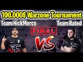 Team Nickmercs Vs Team Rated - Toronto ULTRA Warzone Tournament FINAL