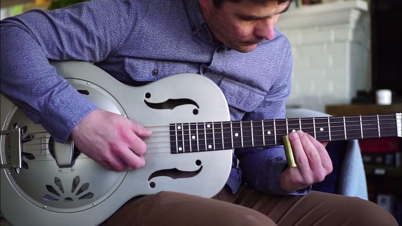 Walk to Smaug Slide Guitar Open C Gretsch Honey Dipper YouTube