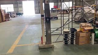 Indoor Testing of Golf Cart with Cargo Bed