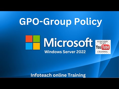 GPO Group Policy Management - Windows Server 2022