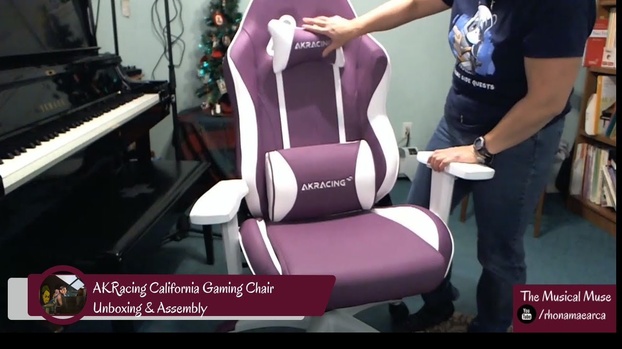 AKRacing California Napa Gaming Chair Unboxing & Assembly