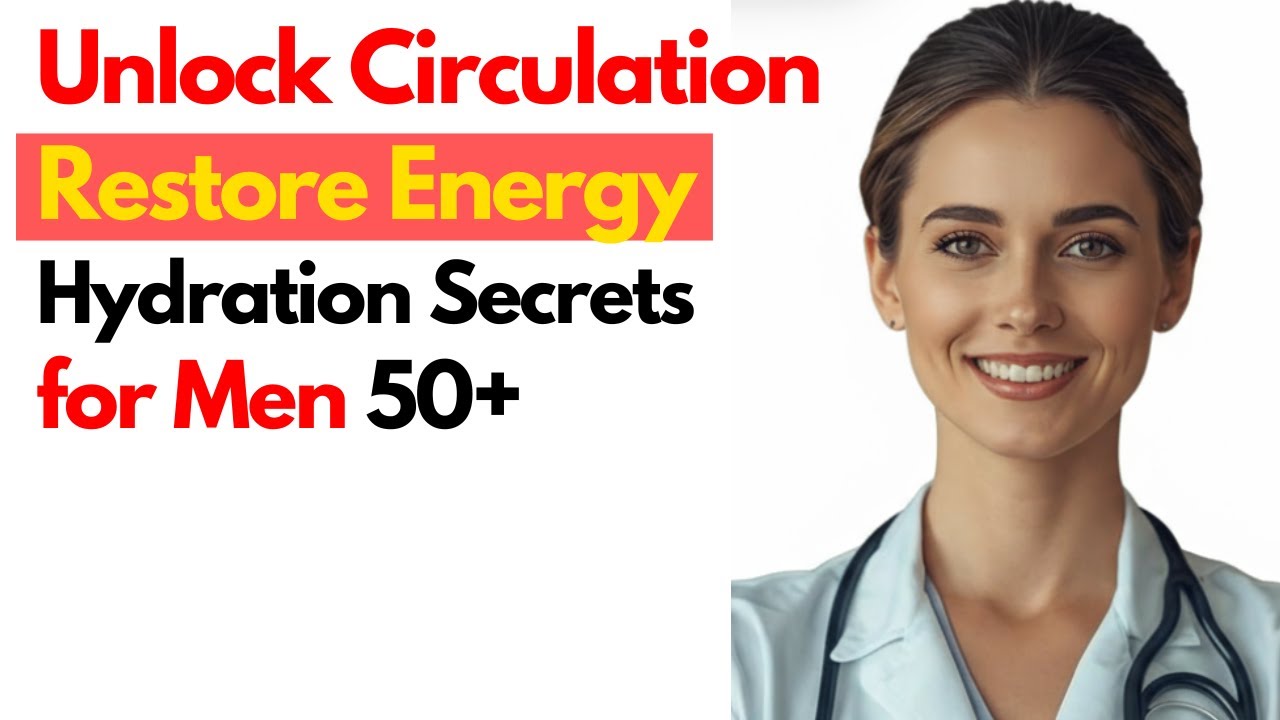 Восстановление мужской гидратации: наука о воде, кислороде и кровообращении для мужчин старше 50 лет