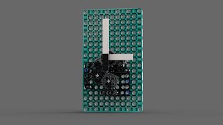 LEGO Clock Hands Surface Mount Assembly Instructions