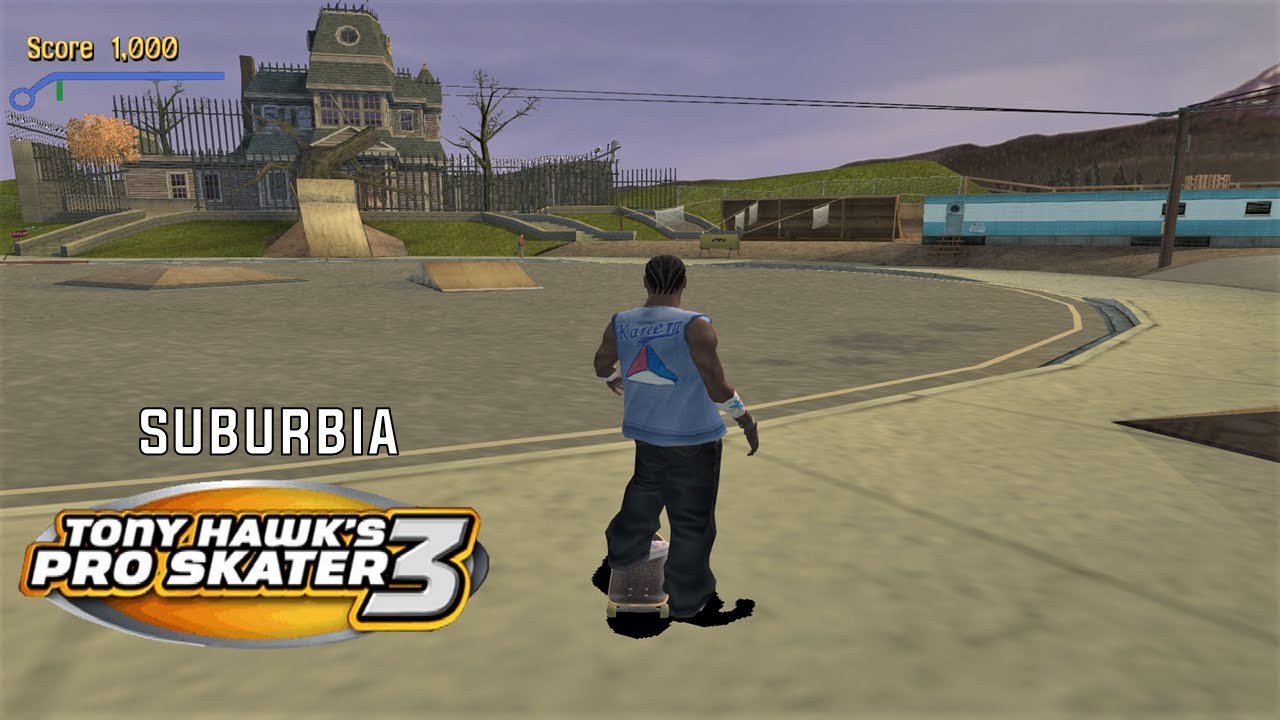 Tony Hawk's Pro Skater 3: Suburbia Gaps 