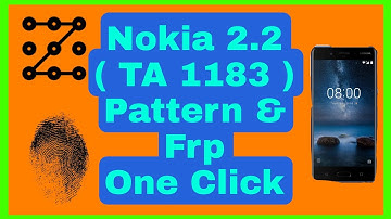 Nokia 2.2 TA-1188 pattern unlock FRP Remove Miracle Thunder V2.82 1000% Done 2022
